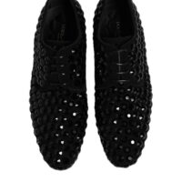 Dolce & Gabbana mustast seemisnahast strassidega derbikingad