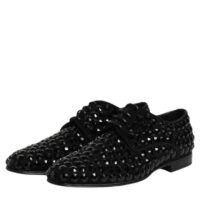 Dolce & Gabbana mustast seemisnahast strassidega derbikingad