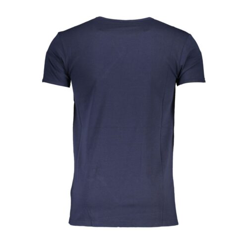 7563908.jpeg Cavalli Class Blue Cotton Men's T-Shirt