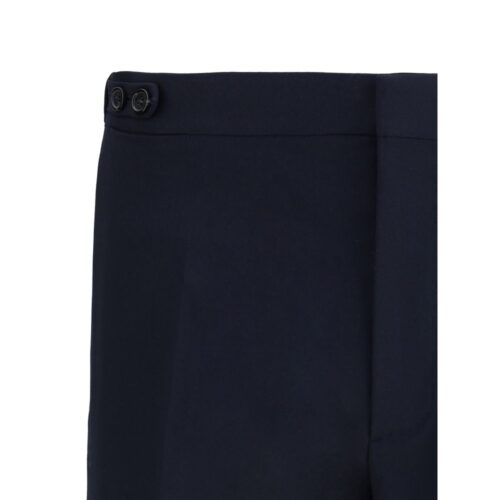 Dsquared² Black Fleece Wool Two-Piece Suit
