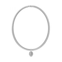 Guess hõbedane naiste kaelakee JUMN01301JWSTT-U