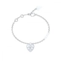 Guess naiste hõbedane käevõru JUBB05057JWRHS