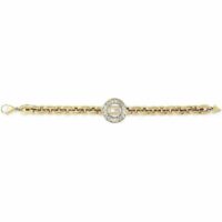 Guess kuldne naiste käevõru JUBB03010JWYG 22 cm