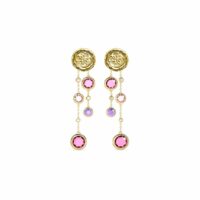 Guess kuldsed naiste kõrvarõngad JUBE05091JWYGFCT-U