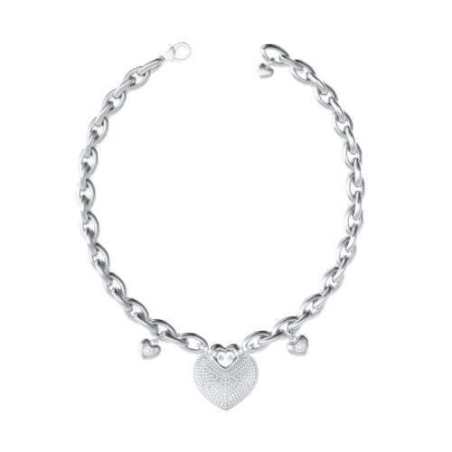 Guess hõbedane naiste kaelakee JUBN05205JWRHT-U