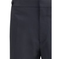 Dsquared² mustast villasest fliisist kaheosaline ülikond