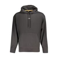 Hugo Boss Black Cotton Men's Hoodie
