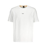 Hugo Boss White Organic Cotton Men's T-Shirt