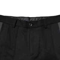 Dolce & Gabbana mustad hallid koonusekujuliselt kitsenevad meeste püksid