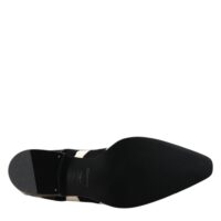 Dolce & Gabbana must-valged sebramustriga ponikarvast kingad