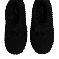 Dolce & Gabbana mustad villased baleriin-kingad