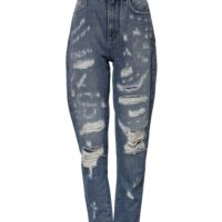 7854272-1.jpeg Dolce & Gabbana sinised kõrge vöökohaga katkised teksad