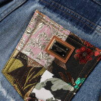 7854275.jpeg Dolce & Gabbana sinised kõrge vöökohaga katkised teksad