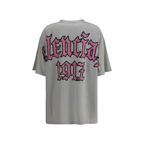 Balenciaga hall puuvillane T-särk