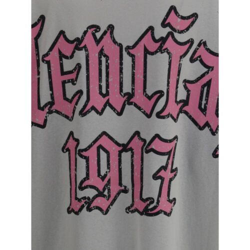 Balenciaga hall puuvillane T-särk