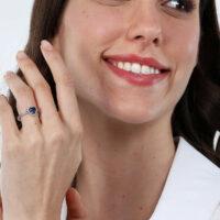 Morellato naiste hõbesõrmus SAVB15012, suurus 12