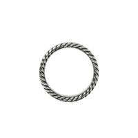 Hõbedane meeste sõrmus Albert M, suurus 24