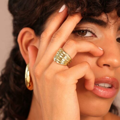 Etrusca kullatooni naiste sõrmus WSET00834