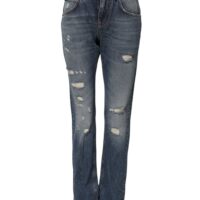 8061800-1.jpeg Dolce & Gabbana sinised puuvillased boyfriend-stiilis katkised teksad