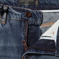 8061802.jpeg Dolce & Gabbana sinised puuvillased boyfriend-stiilis katkised teksad