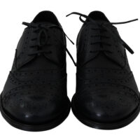 811130.jpg Dolce & Gabbana tumesinised brogue-oxford pidulikud kingad Derby Taormina