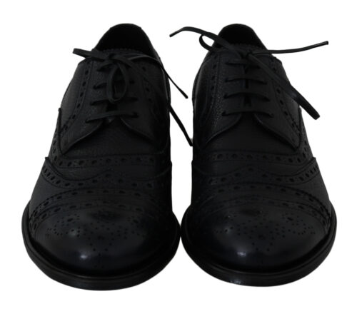 811130.jpg Dolce & Gabbana tumesinised brogue-oxford pidulikud kingad Derby Taormina