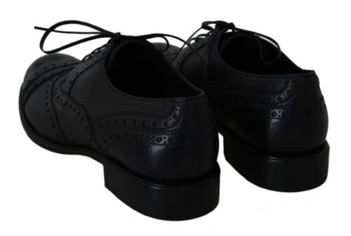 811131.jpg Dolce & Gabbana tumesinised brogue-oxford pidulikud kingad Derby Taormina