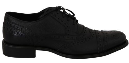 811132.jpg Dolce & Gabbana tumesinised brogue-oxford pidulikud kingad Derby Taormina