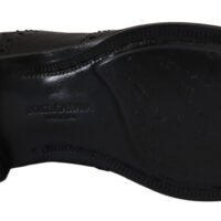 811134.jpg Dolce & Gabbana tumesinised brogue-oxford pidulikud kingad Derby Taormina