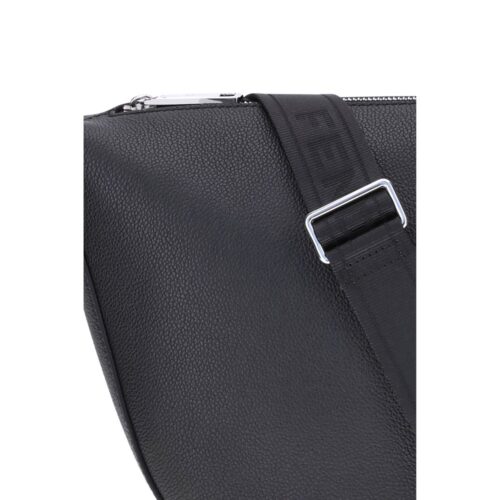 8195897.jpeg Fendi Black Bos Taurus Shoulder Bag