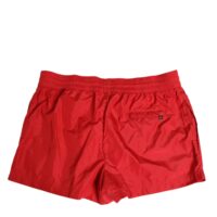 Dolce & Gabbana punased meeste rannashortsid