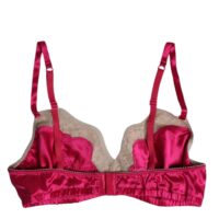 Dolce & Gabbana magentat värvi lillelise pitsiga siidist traadivaba rinnahoidja