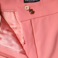 8274852.jpeg Dolce & Gabbana roosad kõrge vöökohaga kitsenevad püksid