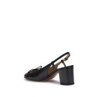 8276267.jpeg Valentino Garavani Black Calf Leather Bos Taurus Mid Heel Pumps