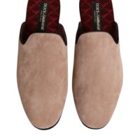 Dolce & Gabbana beežist capra seemisnahast suss-sandaalid