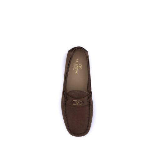 Valentino Garavani pruunid loaferid Fastaway Driver