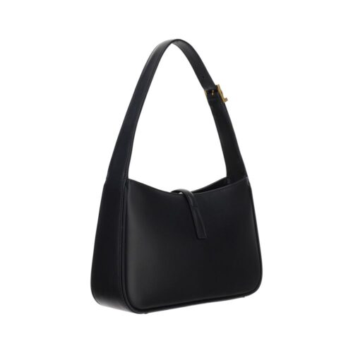 8328261.jpeg Saint Laurent Black Calf Leather Bos Taurus Handbag