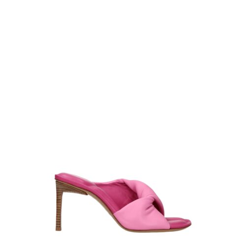 Jacquemus roosad stiletto-kontsaga sandaalid