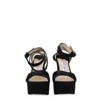 Jimmy Choo Mustad platvormsandaalid