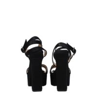 Jimmy Choo Mustad platvormsandaalid