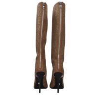 Versace beežid kõrge kontsaga saapad