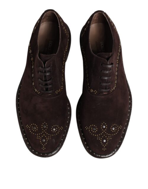 Dolce & Gabbana pruunid sametised paeltega Oxford kingad 3 Dolce & Gabbana pruunid sametised paeltega Oxford kingad
