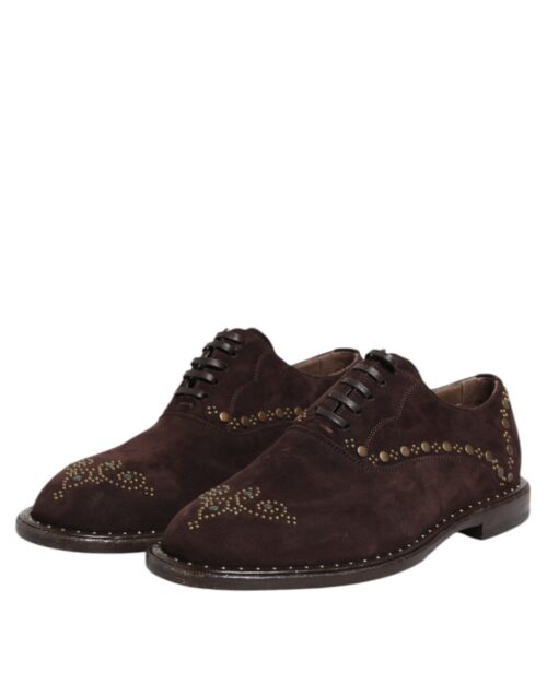 Dolce & Gabbana pruunid sametised paeltega Oxford kingad 4 Dolce & Gabbana pruunid sametised paeltega Oxford kingad