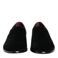 Dolce & Gabbana mustad sametist mokassiinkingad meestele