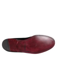 Dolce & Gabbana mustad sametist mokassiinkingad meestele