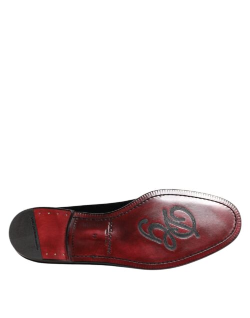 Dolce & Gabbana Mustad mokassiinkingad