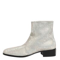 8359486.jpeg Dolce & Gabbana White Strass DG Logo kontsaga poolsaapad