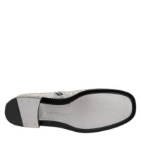 8359488.jpeg Dolce & Gabbana White Strass DG Logo kontsaga poolsaapad