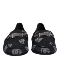 8359620.jpeg Dolce & Gabbana sinised logoga puuvillased mokassiinkingad
