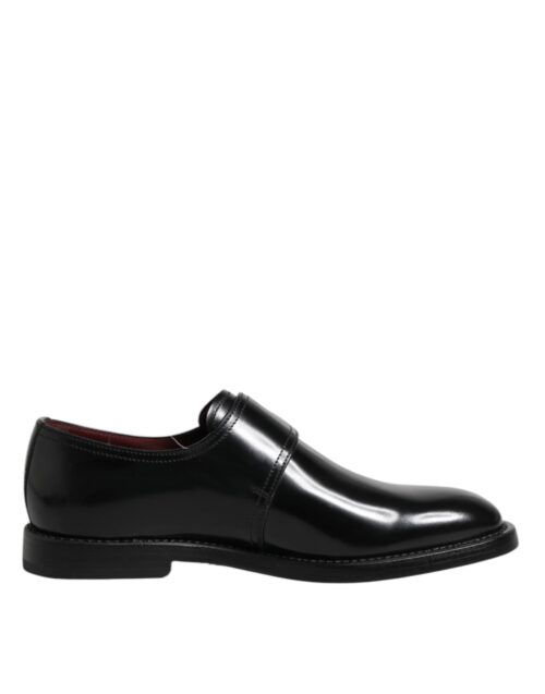 Dolce & Gabbana mustad monk-strap derbi pidulikud kingad